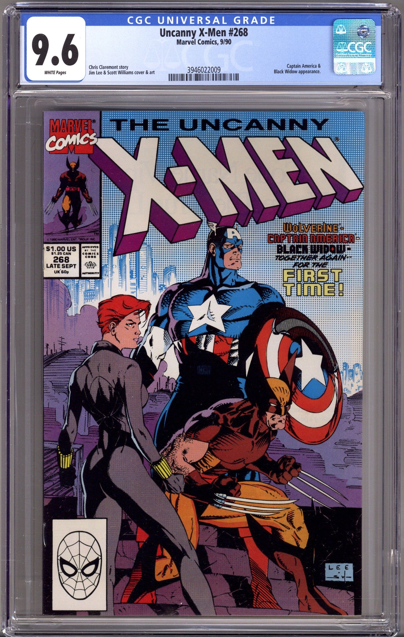 The Uncanny X-Men Vol 1 268 CGC 9.6 (NM+) (1990) 