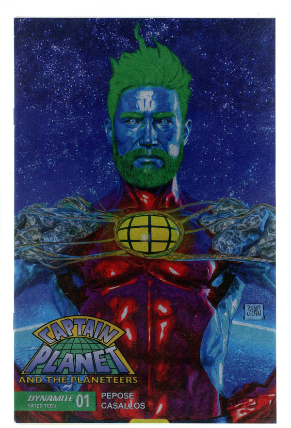Captain Planet 1 Spears Foil Incentive Variant NM (2025)