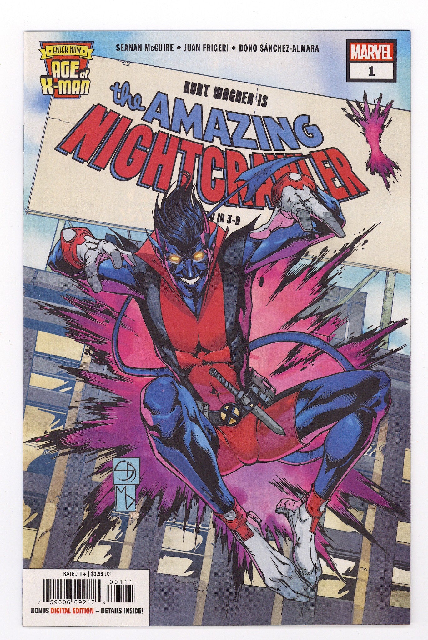 Age of X-Man: The Amazing Nightcrawler 1 High Grade (2019) 