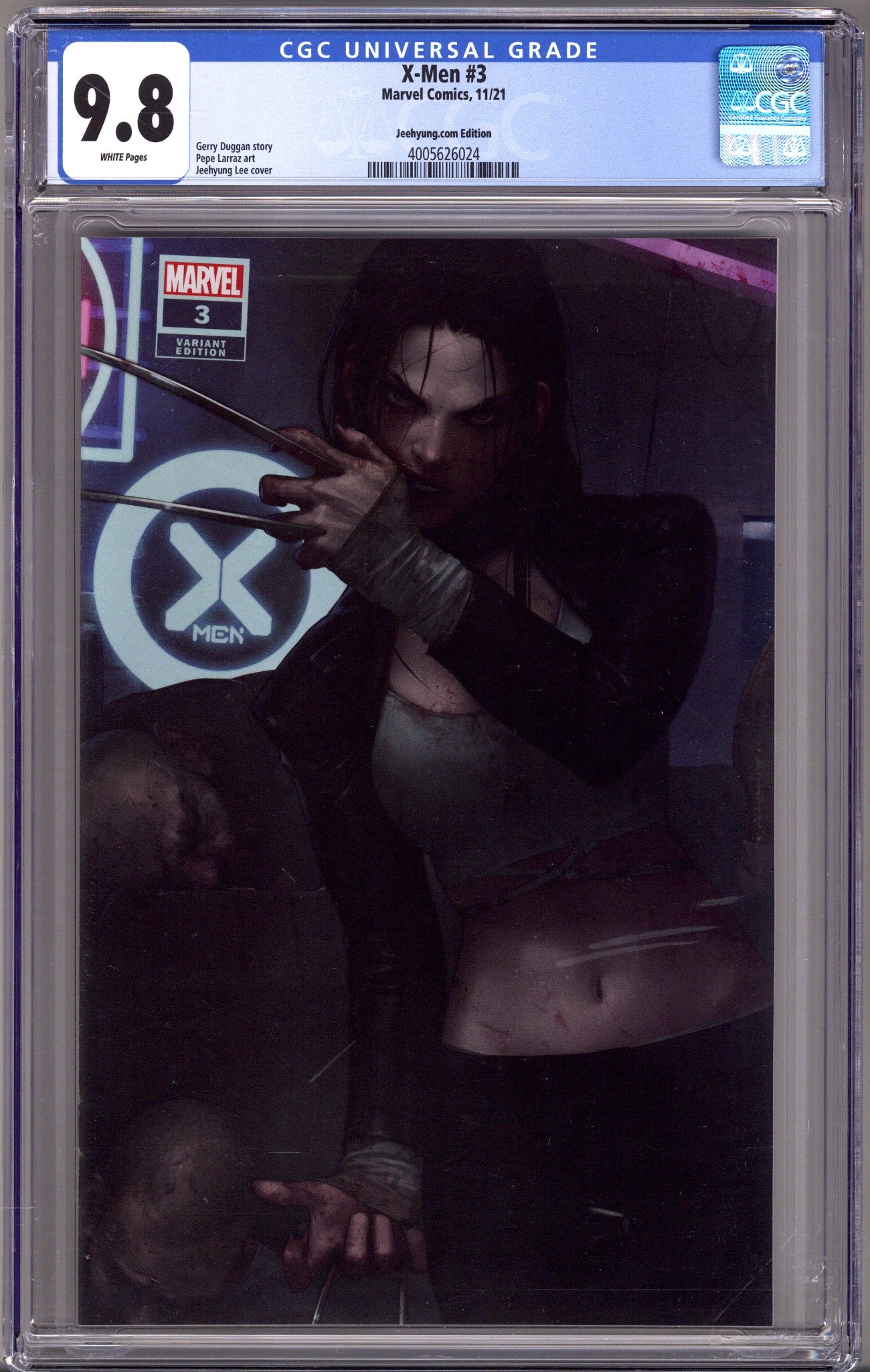 X-Men Vol 5 3 CGC 9.8 (NM/M) (2021) Lee Exclusive Variant 