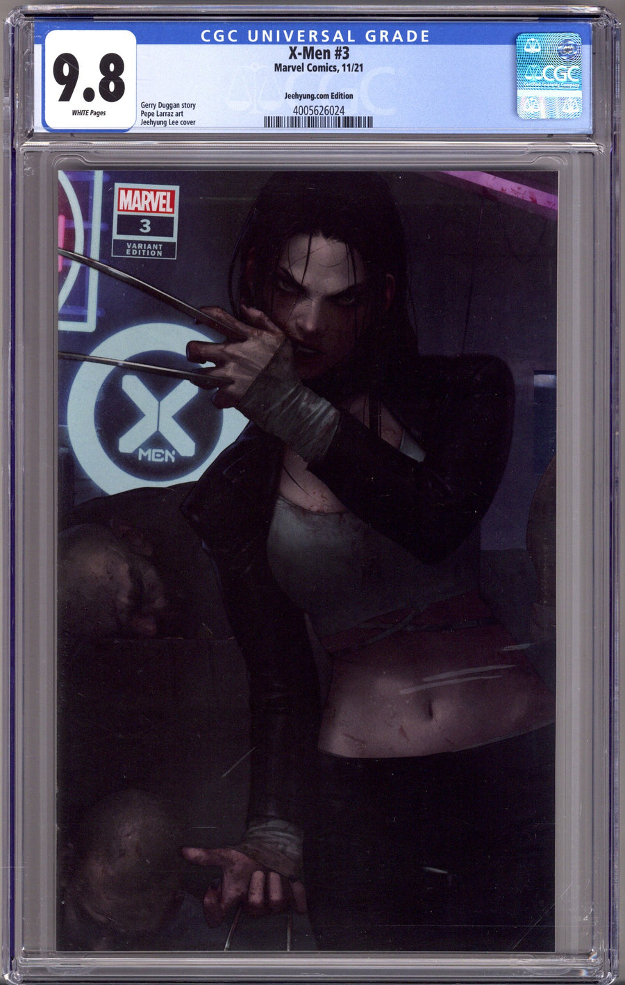 X-Men Vol 5 3 CGC 9.8 (NM/M) (2021) Lee Exclusive Variant 