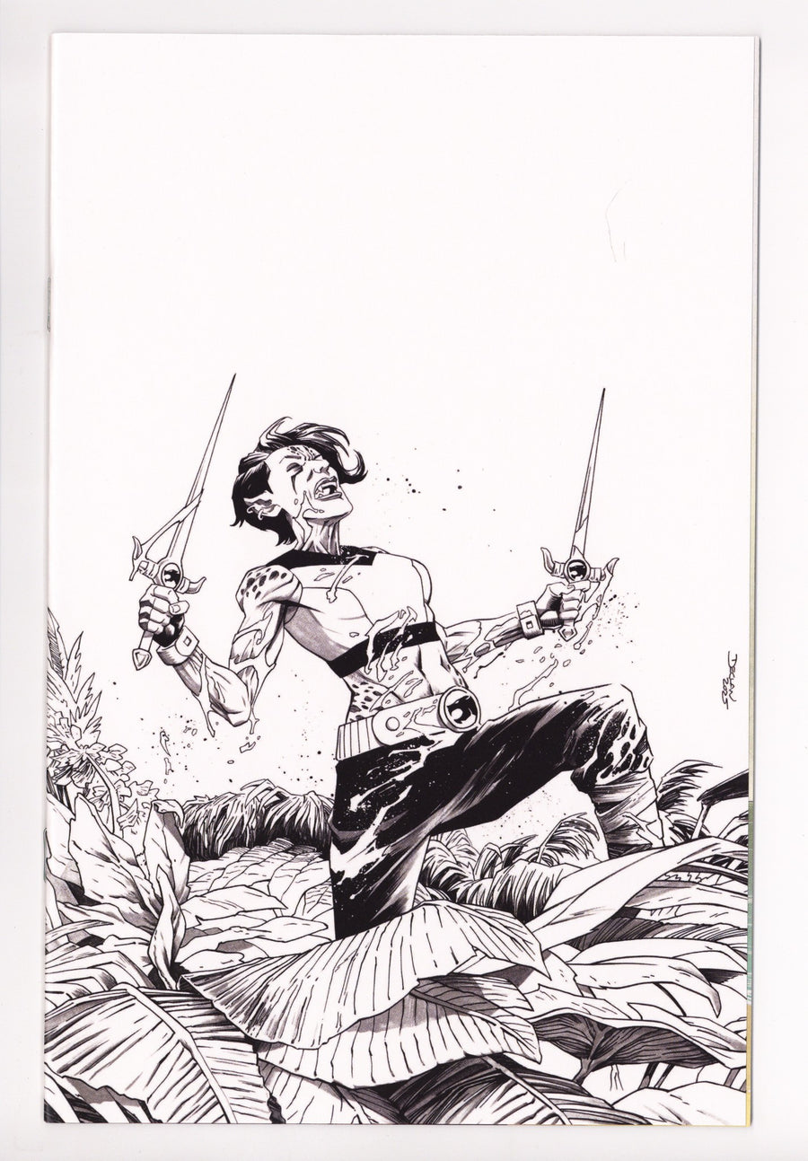 Thundercats Lost 6 Shalvey B&W Virgin Incentive (2025)