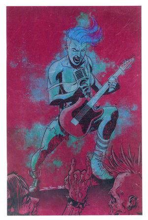 Rebel Grrrls 1 Woodall Virgin Holofoil Variant NM+ (2023)
