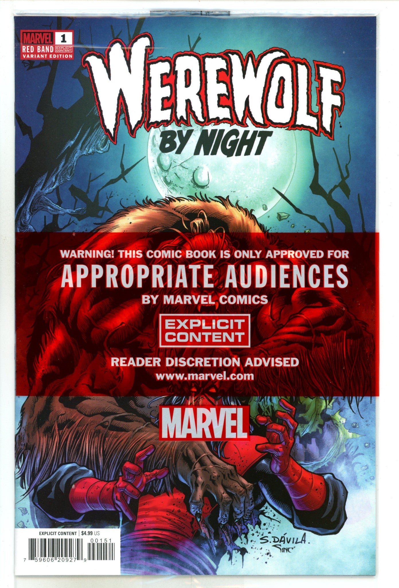 Werewolf By Night Red Band 1 Dávila Variant (2024)