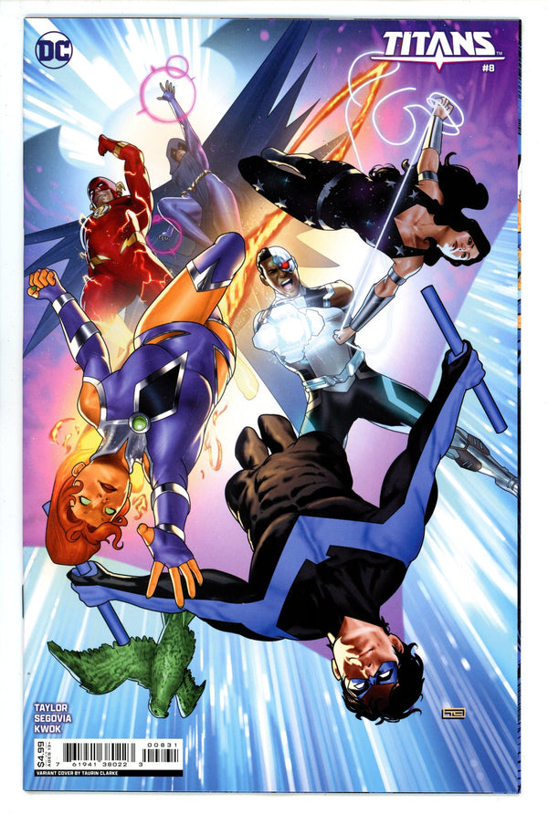 Titans Vol 4 8 Clarke Variant (2024)