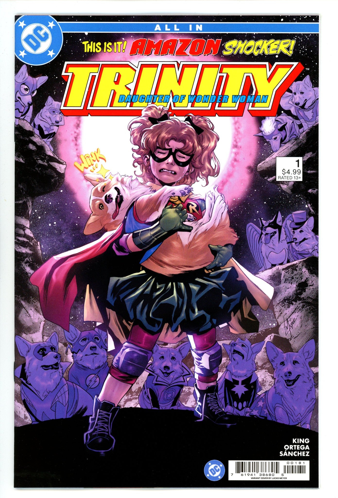 Trinity Daughter Of Wonder Woman 1 Meyer Homage Variant (2025)