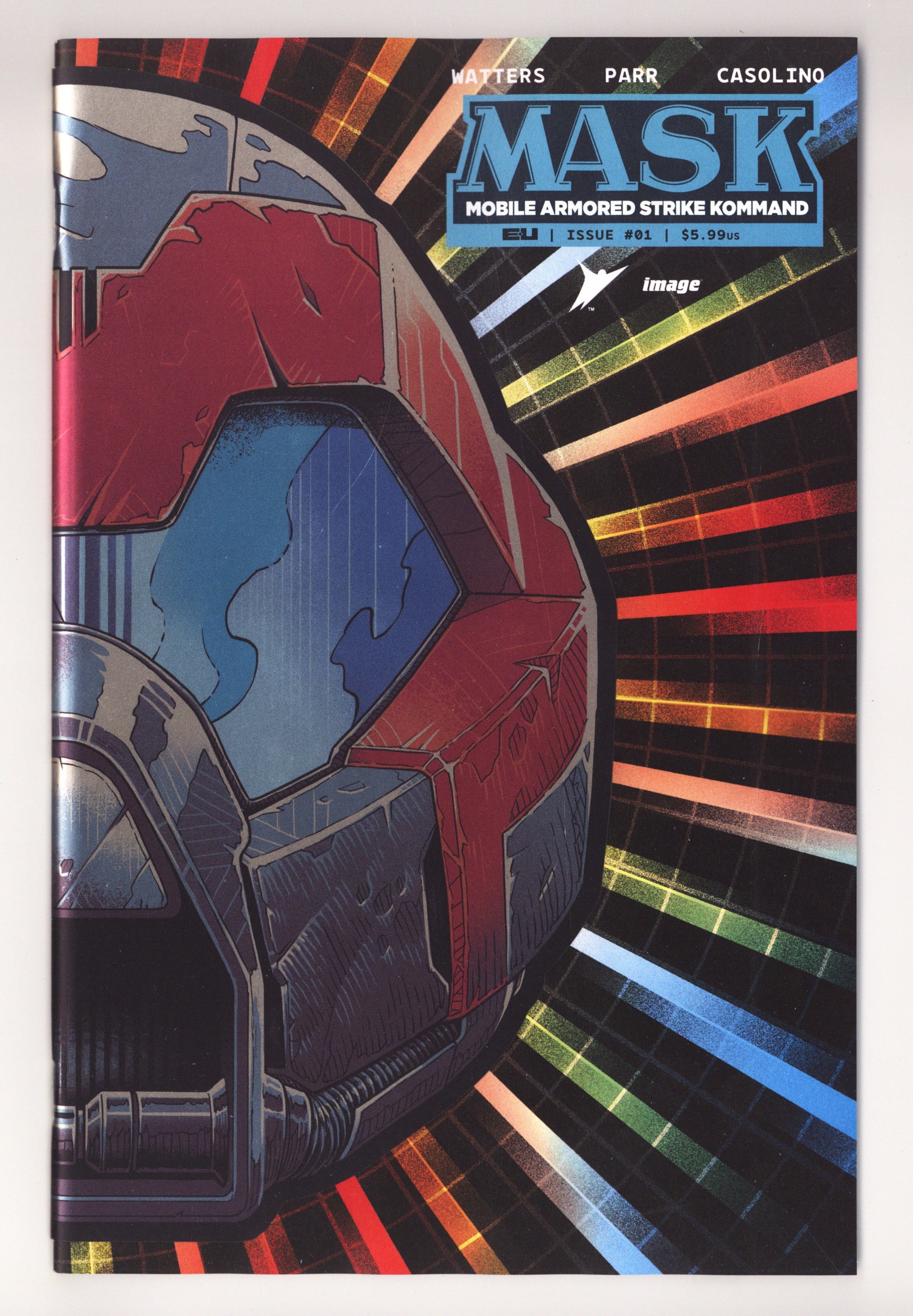 Mask 1 Parr Die-Cut M.A.S.K. Foil Variant (2026)