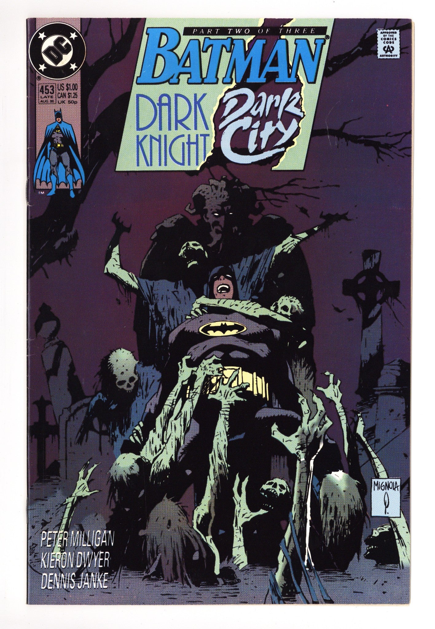 Batman Vol 1 453 Mid Grade (1990) 