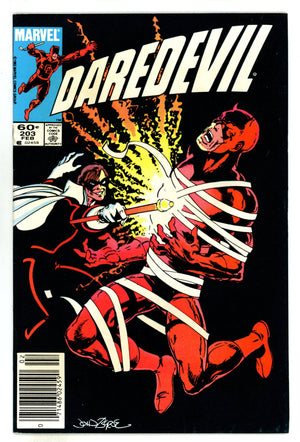 Daredevil Vol 1 203 Mid Grade (1984) Newsstand 