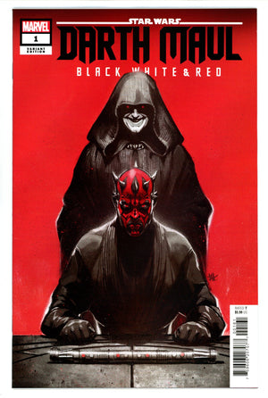 Star Wars Darth Maul Black White & Red 1 Harvey Variant (2024)