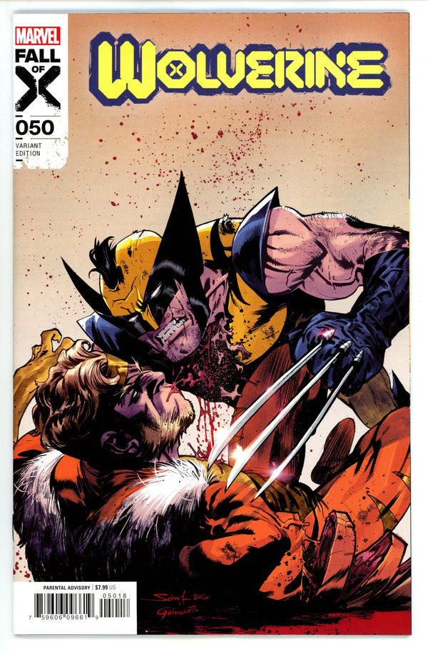 Wolverine Vol 7 50 Scharf Incentive Variant NM (2024)