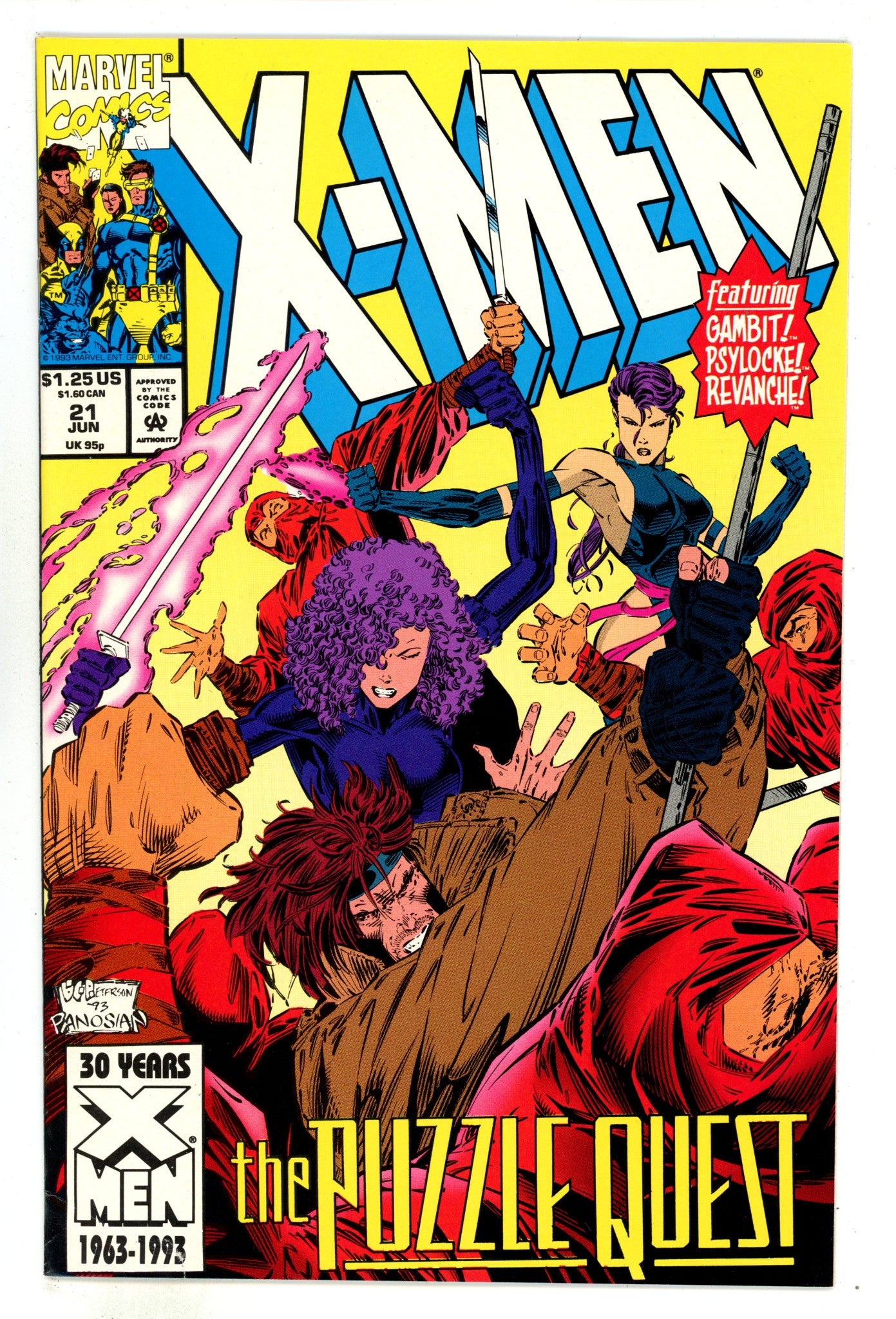 X-Men Vol 1 21 Mid Grade (1993) 