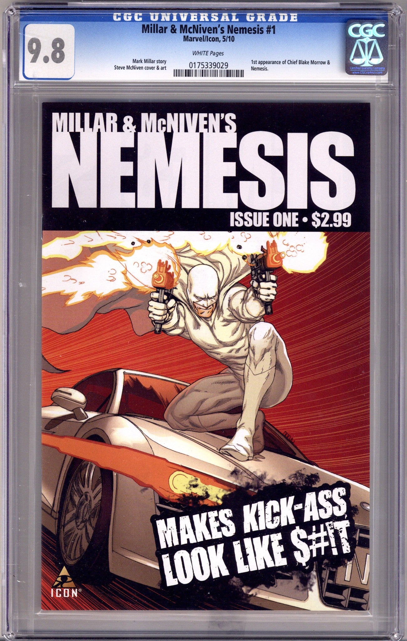 Millar & McNiven's Nemesis   1 CGC 9.8 (NM/M)   (2010)        