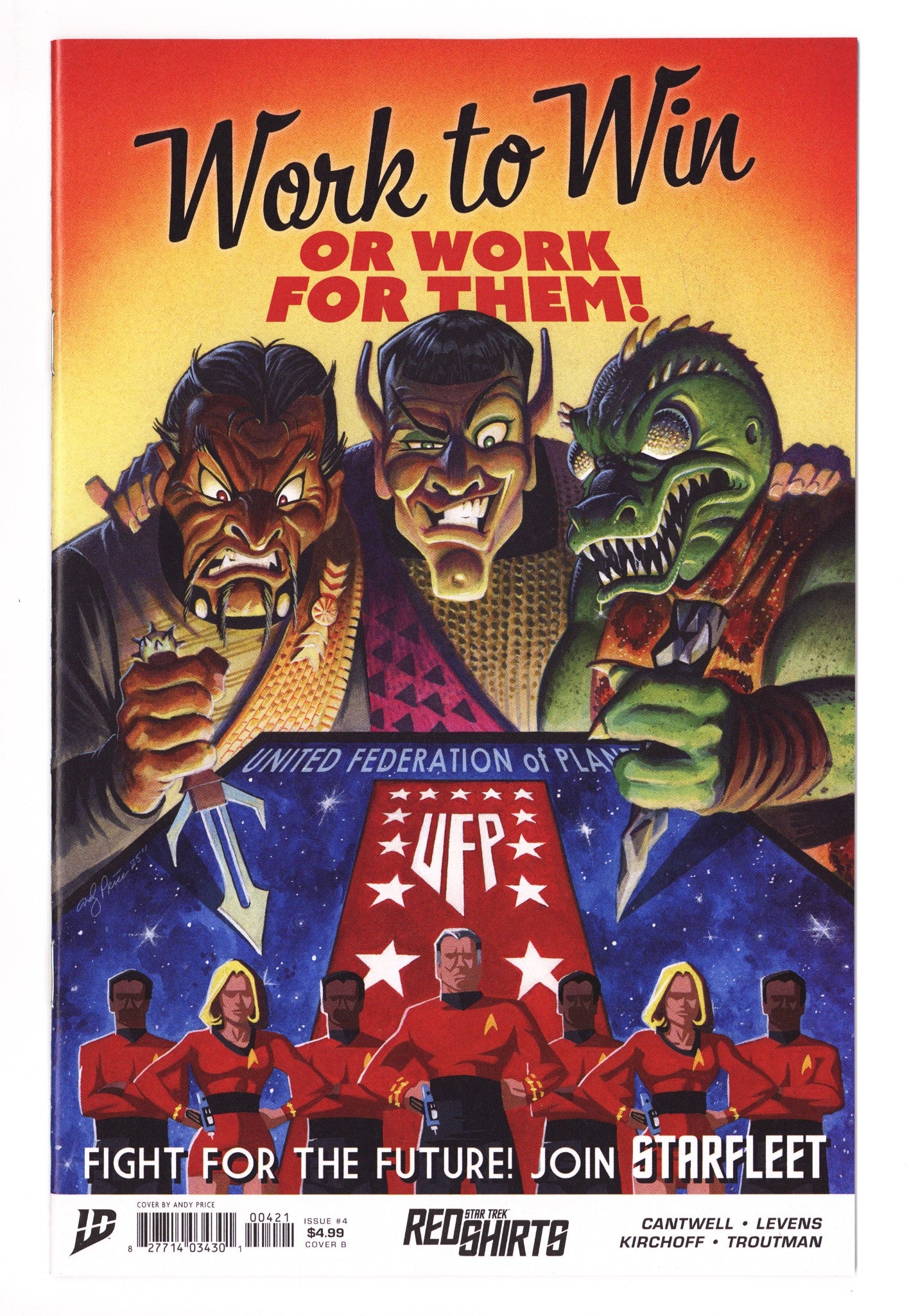 Star Trek: Red Shirts 4 Price Variant (2025)