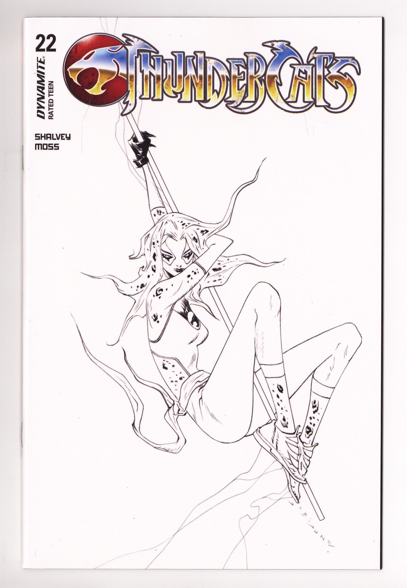 Thundercats 22 Lee B&W Variant (2025)