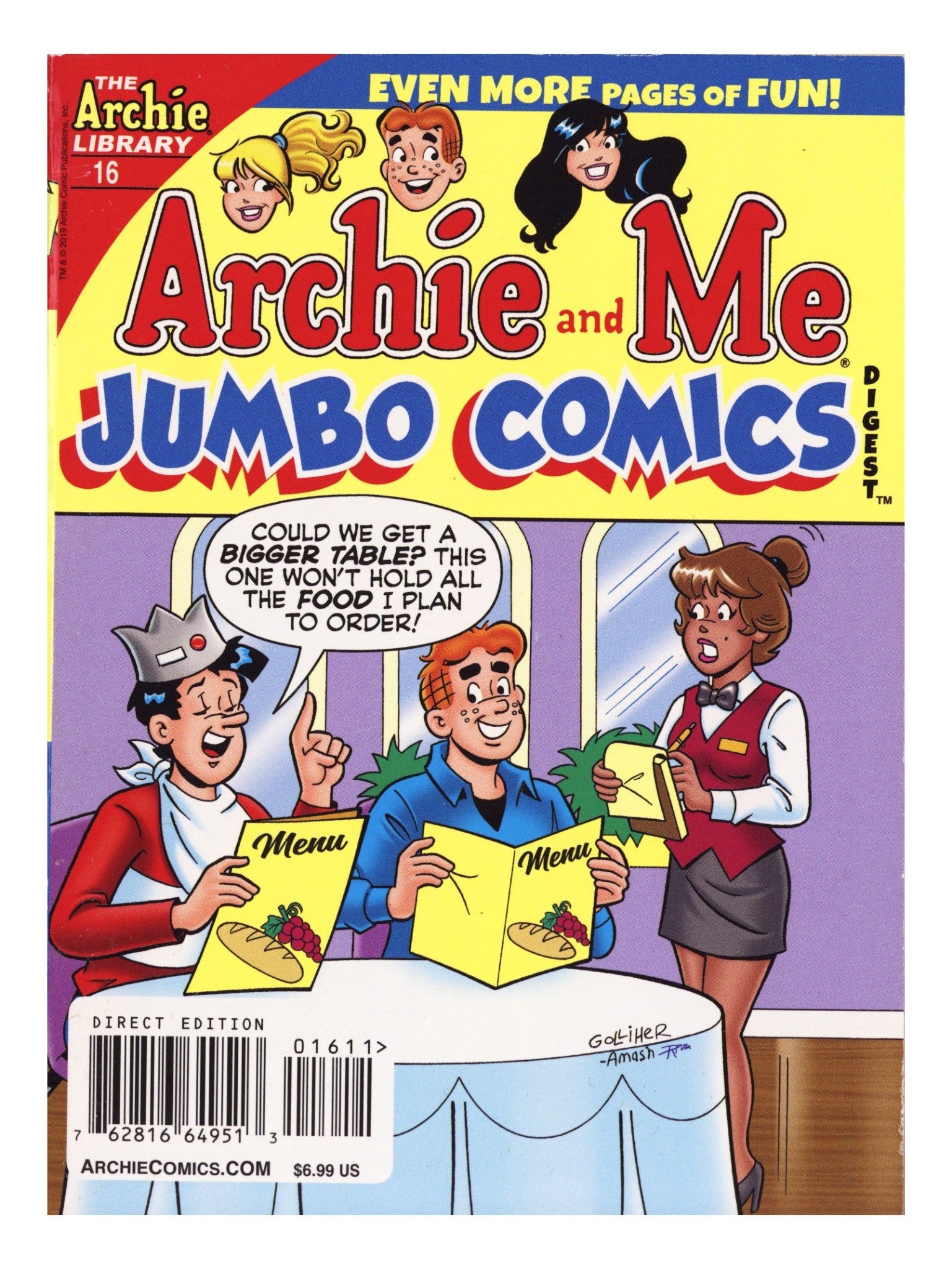 Archie and Me Comics Digest 16 Mid Grade (2019) 