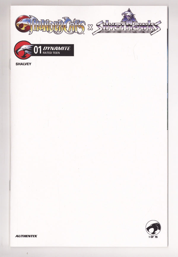 Thundercats X Silverhawks 1 Blank Variant (2026)
