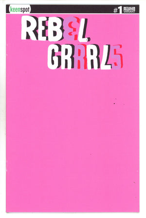 Rebel Grrrls 1 Blank Incentive Variant (2023)