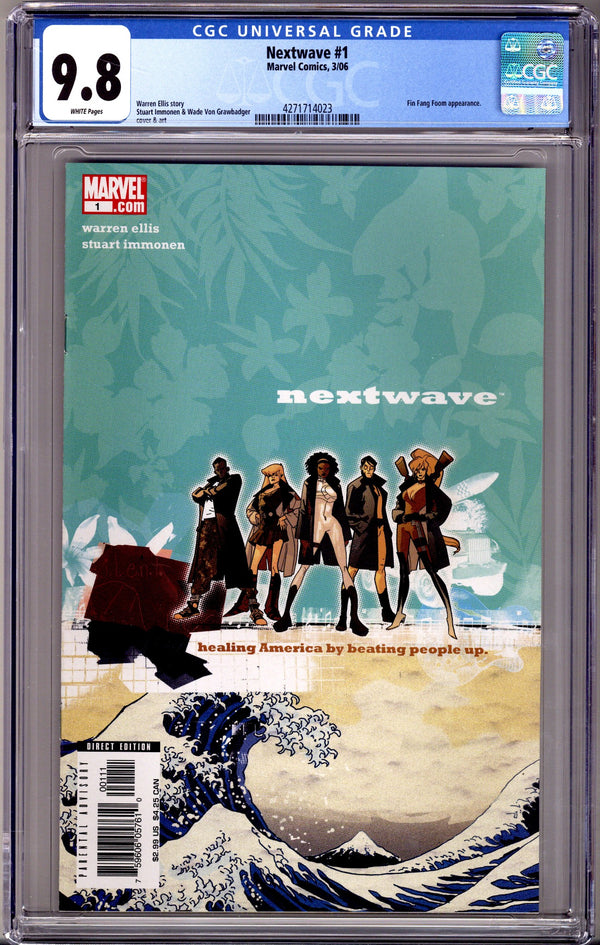 Nextwave: Agents of H.A.T.E. 1 CGC 9.8 (2006)