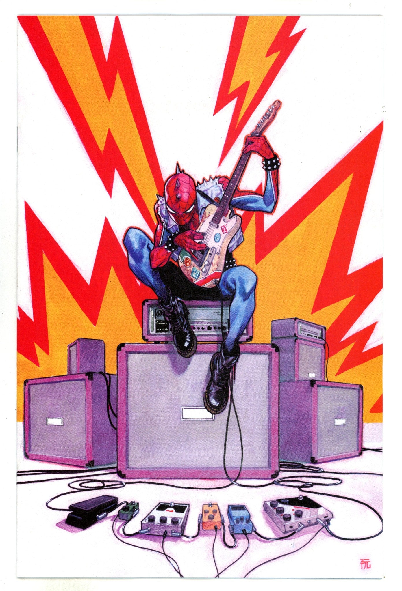 Spider-Society 4 Ruan Virgin Incentive Variant NM (2024)