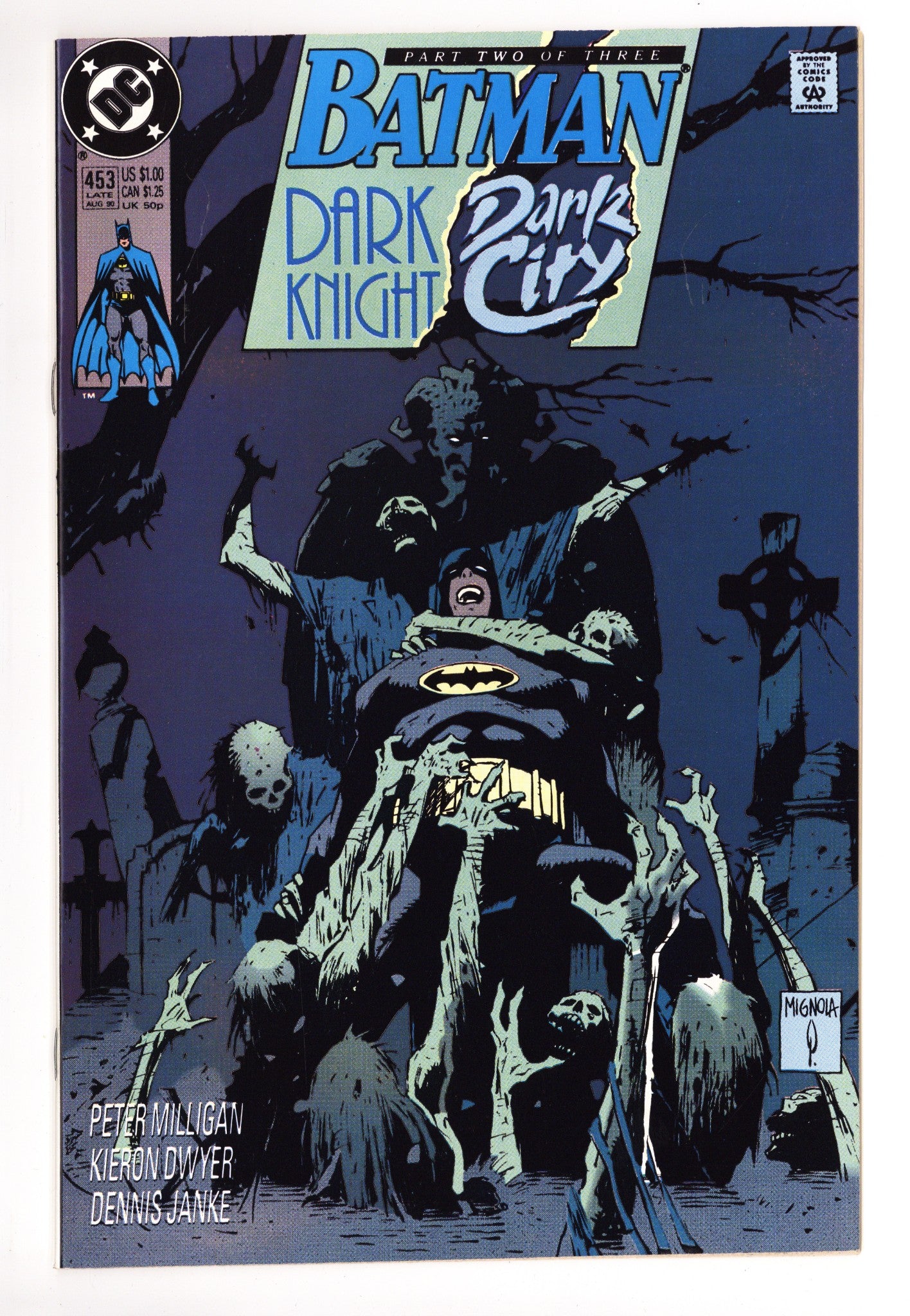 Batman Vol 1 453 High Grade (1990) 
