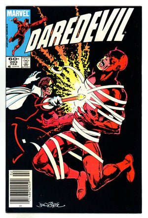 Daredevil Vol 1 203 High Grade (1984) Newsstand 