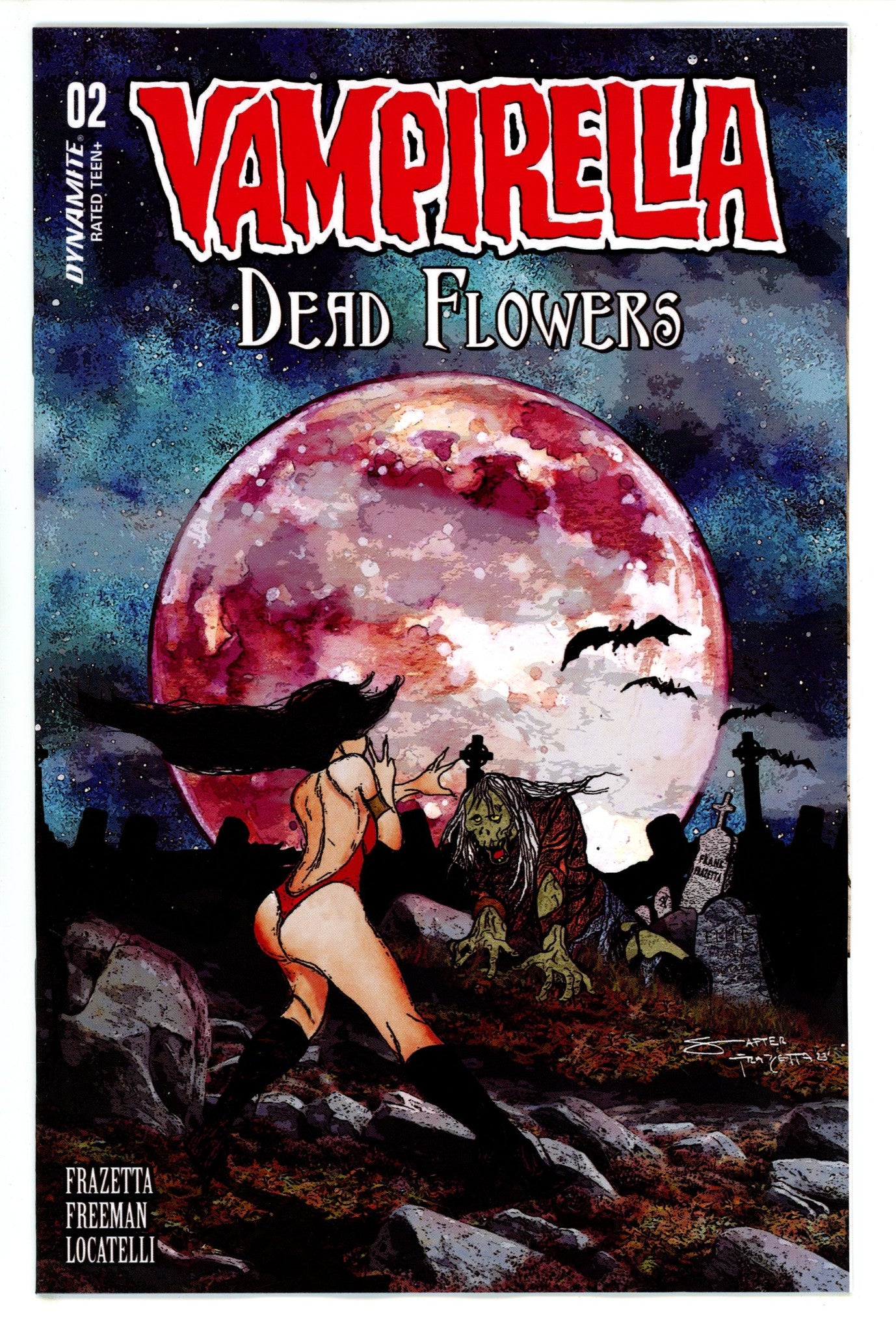 Vampirella Dead Flowers 2 Frazetta Variant (2023)