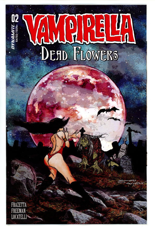 Vampirella Dead Flowers 2 Frazetta Variant (2023)