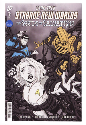 Star Trek: Strange New Worlds--The Seeds Of Salvation 2 Mercer B&W Incentive NM- (2025)