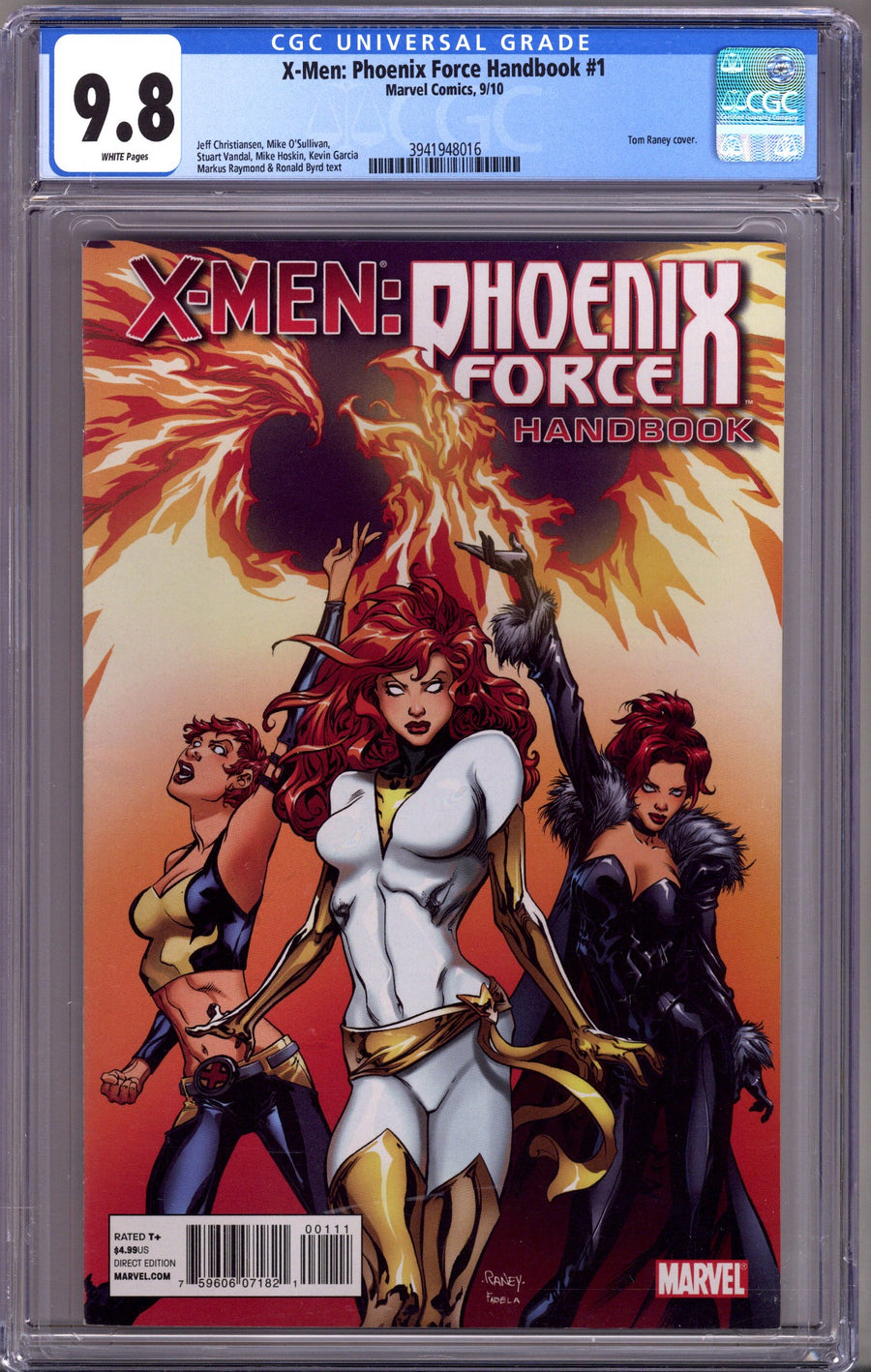 X-Men: Phoenix Force Handbook [nn] CGC 9.8 (NM/M) (2010) 