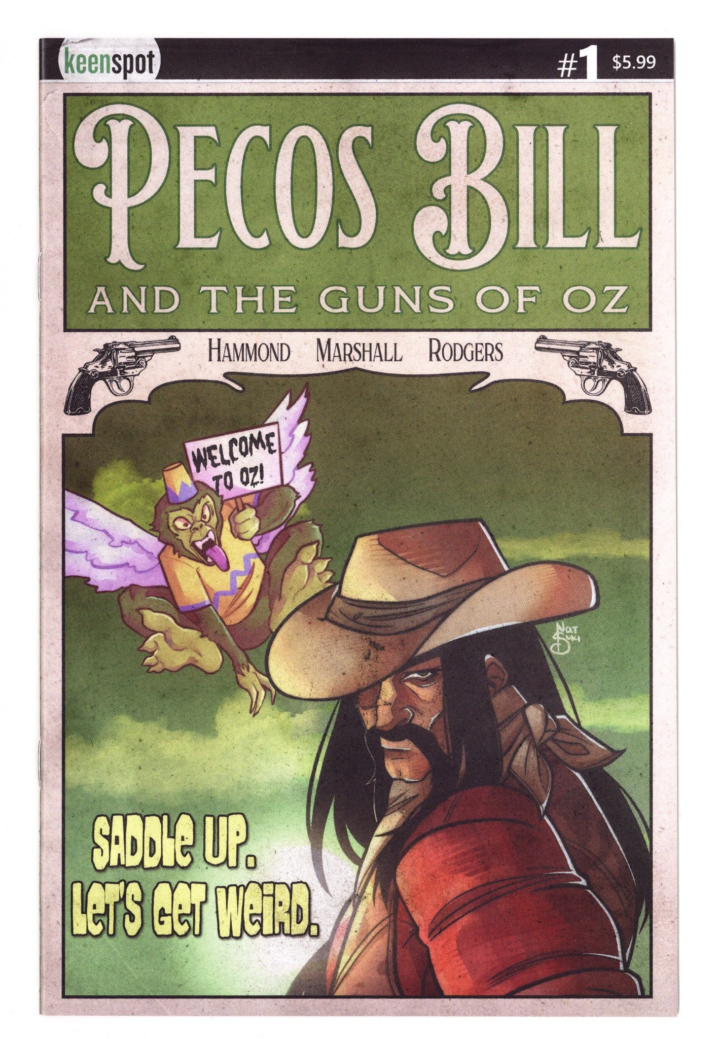 Pecos Bill & The Guns Of Oz 1 Suki Variant (2025)