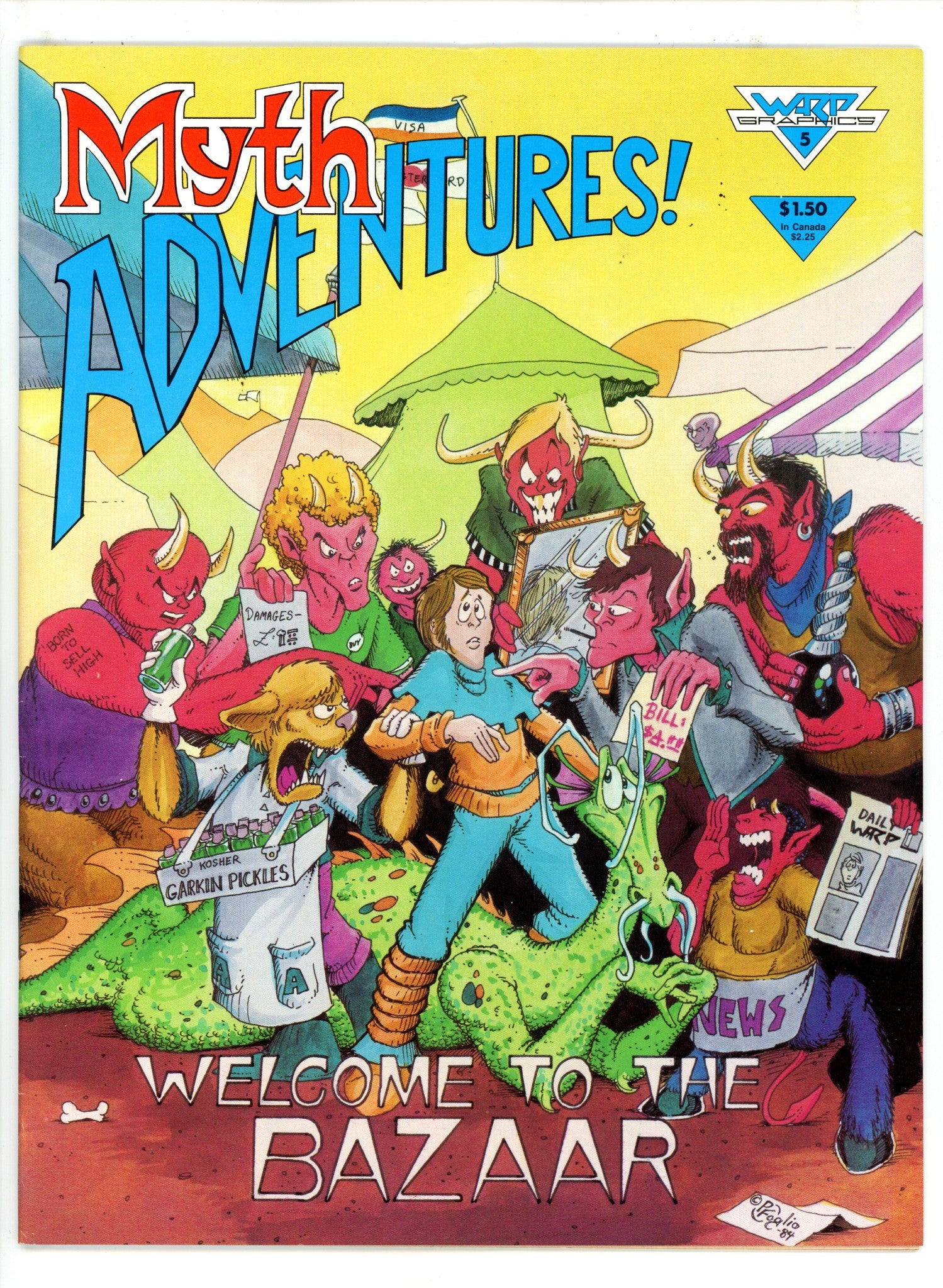 Myth Adventures 5 Mid Grade (1985) 