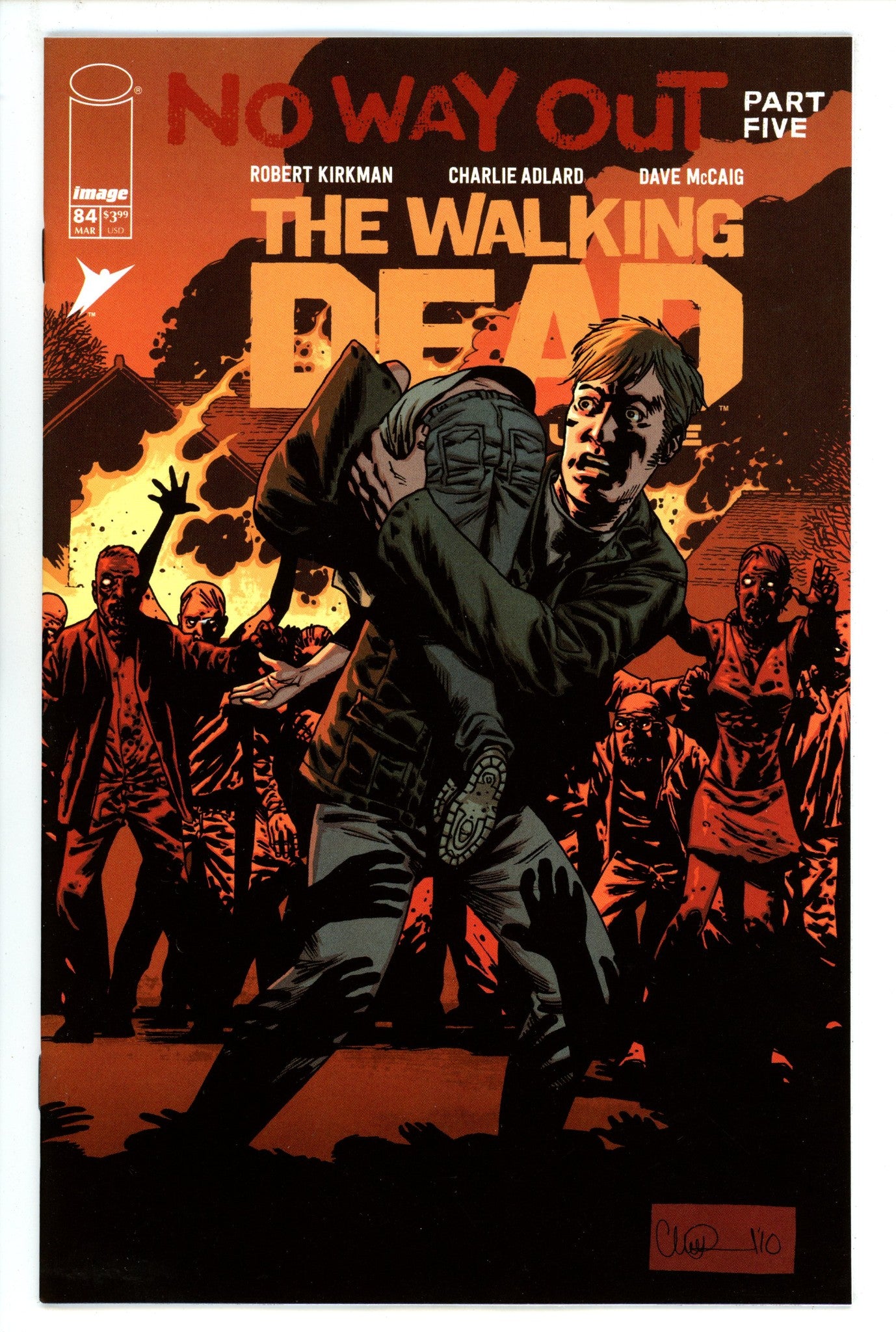 Walking Dead Deluxe 84 Adlard Variant (2024)