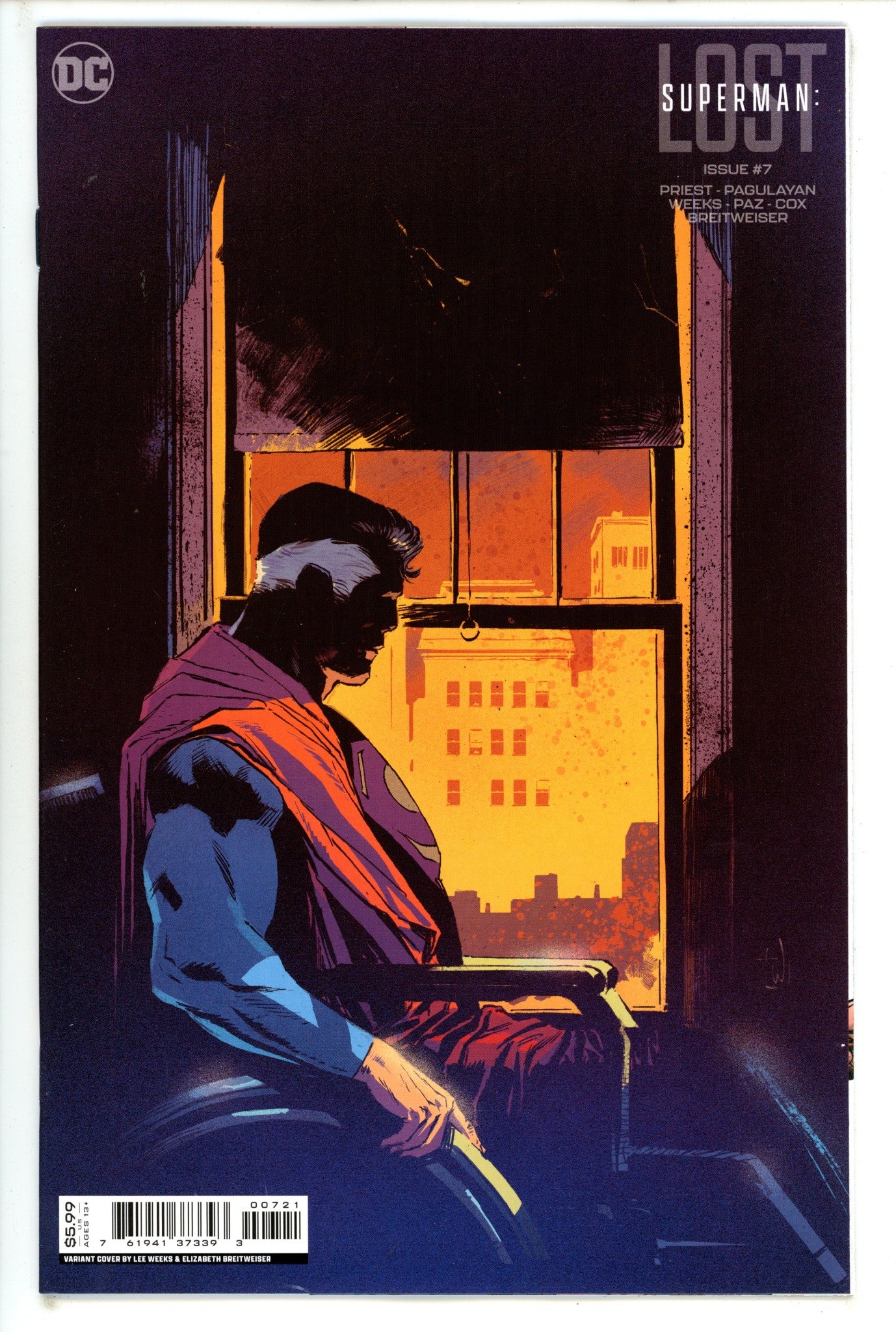 Superman Lost 7 Weeks Variant (2023)