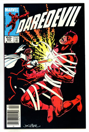 Daredevil Vol 1 203 NM- (9.2) (1984) Newsstand 