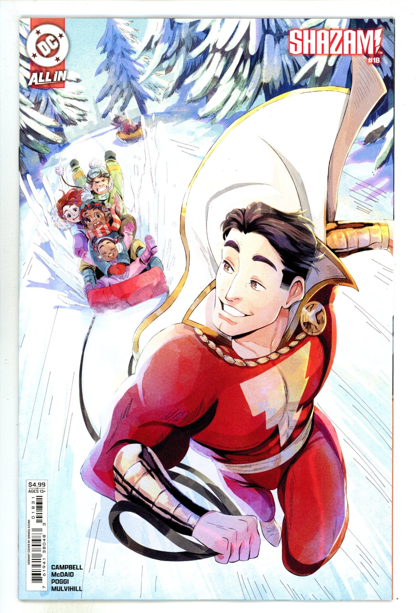 Shazam Vol 4 18 Azumi Variant (2024)