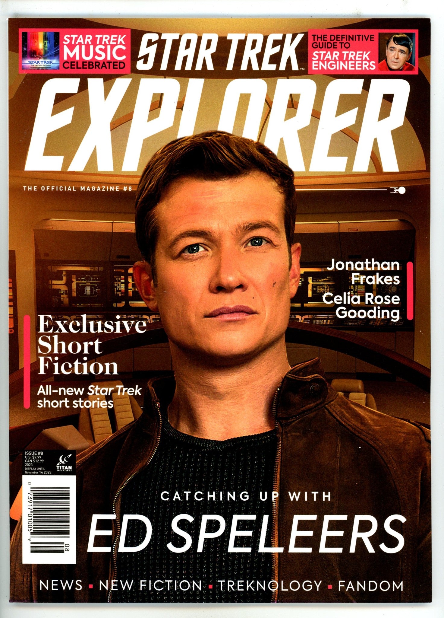 Star Trek Explorer Magazine 8 Newsstand (2023)