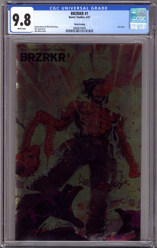 BRZRKR 1 CGC 9.8 (NM/M) (2021) 3rd Print