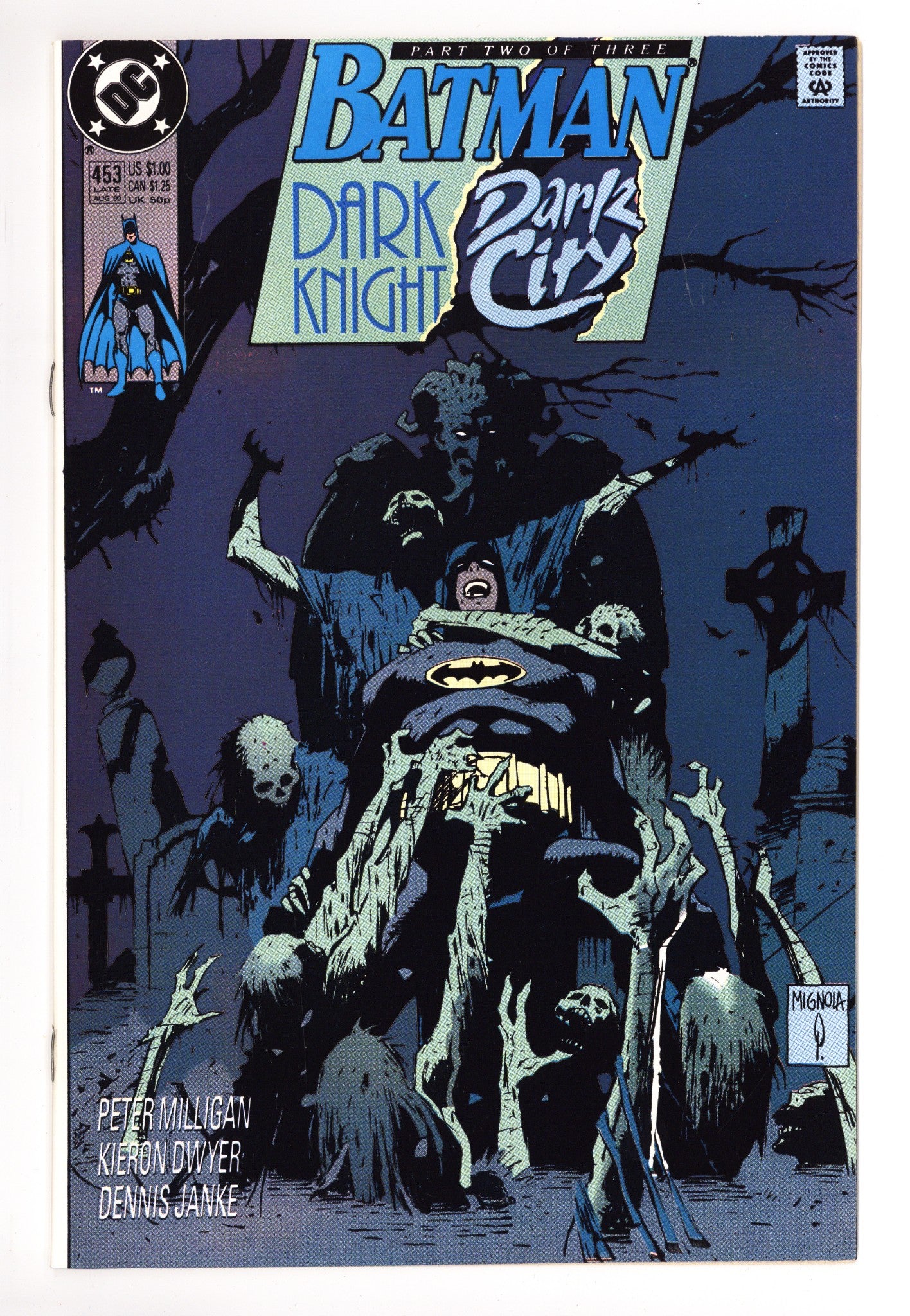 Batman Vol 1 453 NM- (9.2) (1990) 