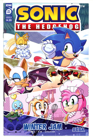 Sonic The Hedgehog Winter Jam Oneshot 1 Oz Variant (2023)