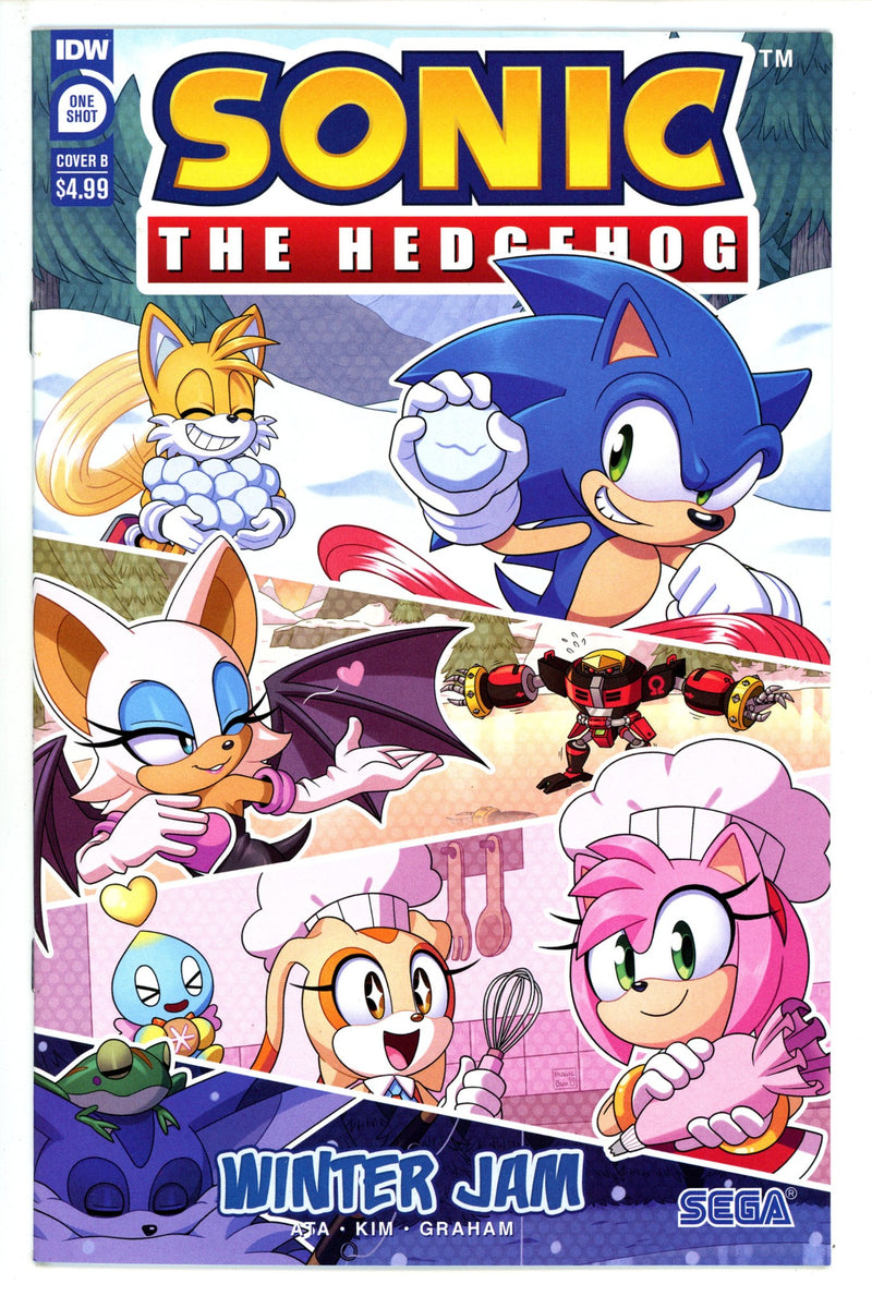 Sonic The Hedgehog Winter Jam Oneshot 1 Oz Variant (2023)