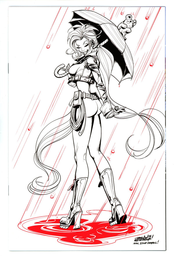 Sweetie Candy Vigilante Vol 2 4 Zornow Line Art Virgin Incentive Variant (2024)