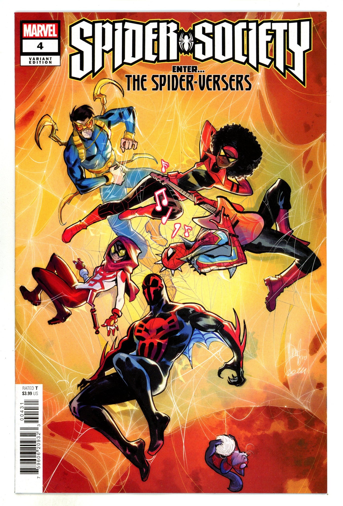 Spider-Society 4 Andolfo Variant (2024)