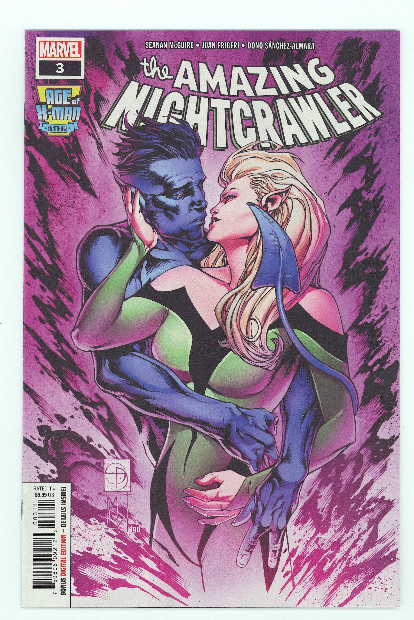 Age of X-Man: The Amazing Nightcrawler 3 High Grade (2019) 