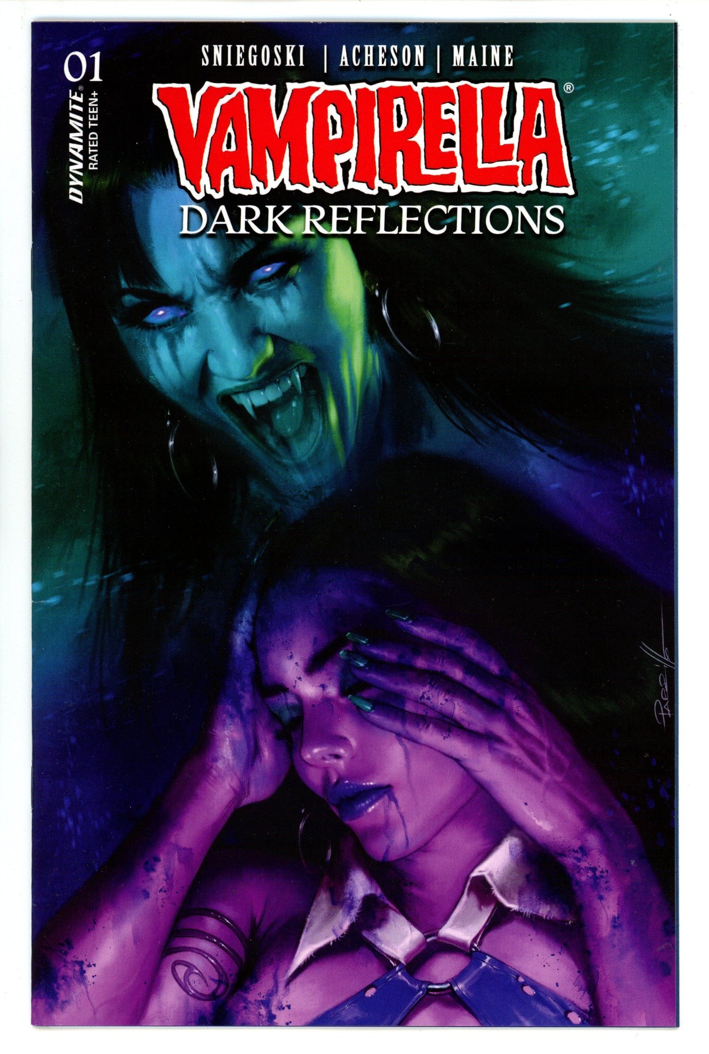 Vampirella Dark Reflections  1 Parrillo  UV Variant  (2024)
