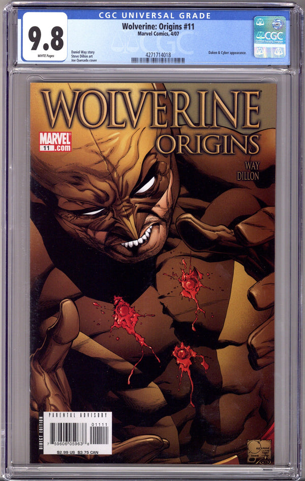 Wolverine: Origins 11 CGC 9.8 (2007)
