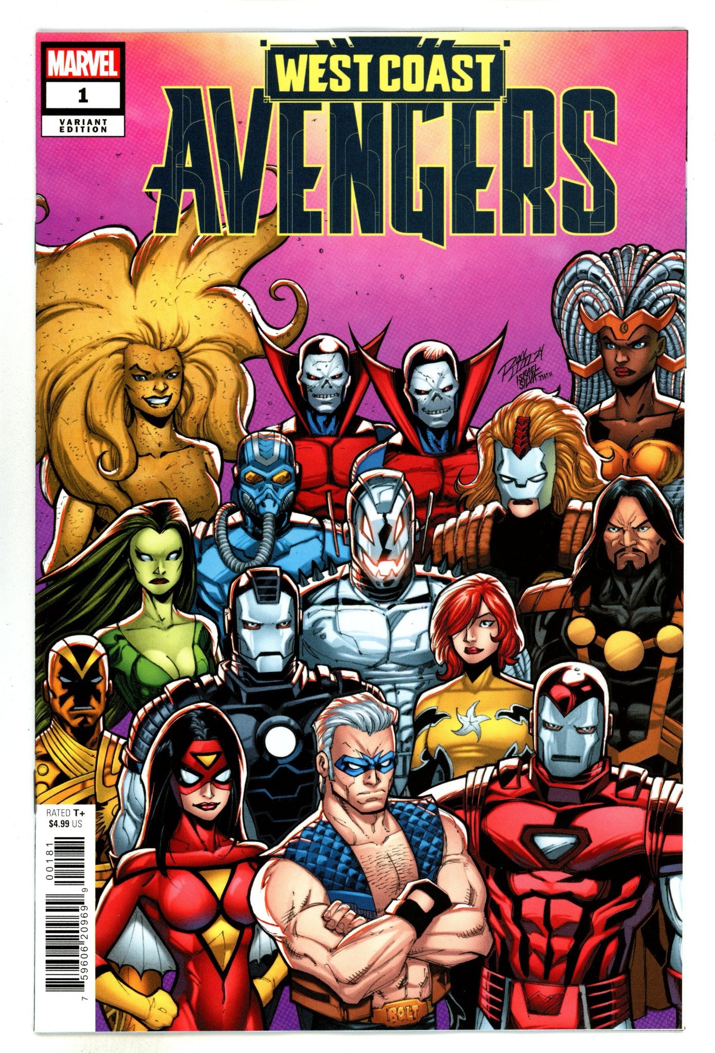 West Coast Avengers Vol 4 1 Lim Variant (2024)