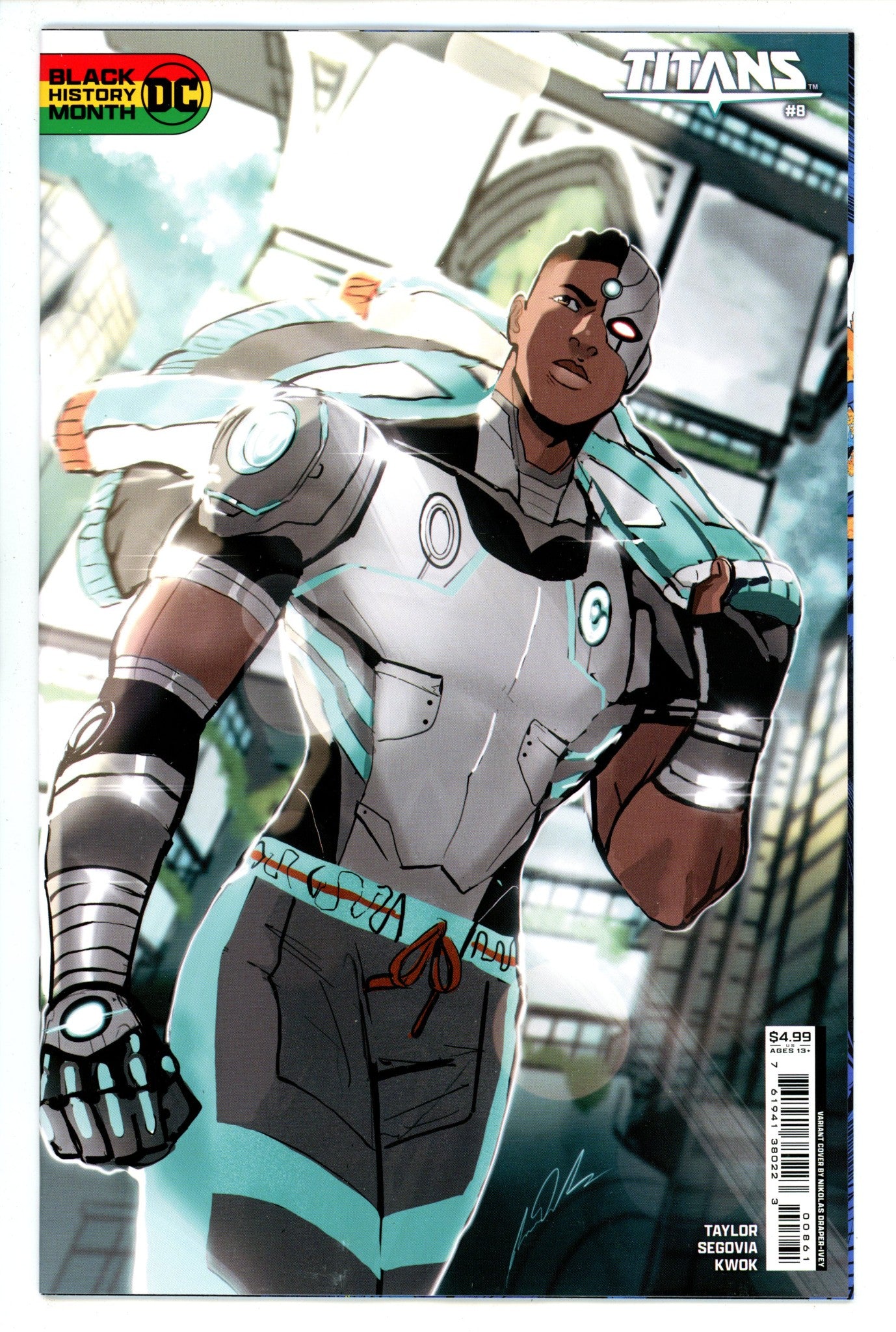 Titans Vol 4 8 Draper-Ivey Variant (2024)