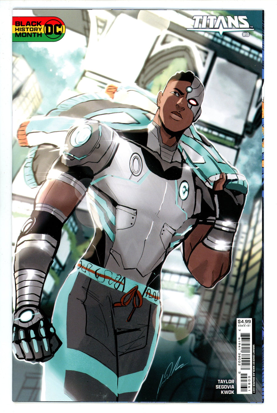 Titans Vol 4 8 Draper-Ivey Variant (2024)