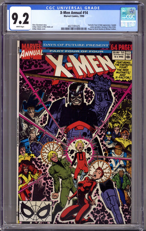 X-Men Annual Vol 1 14 CGC 9.2 (NM-) (1990)
